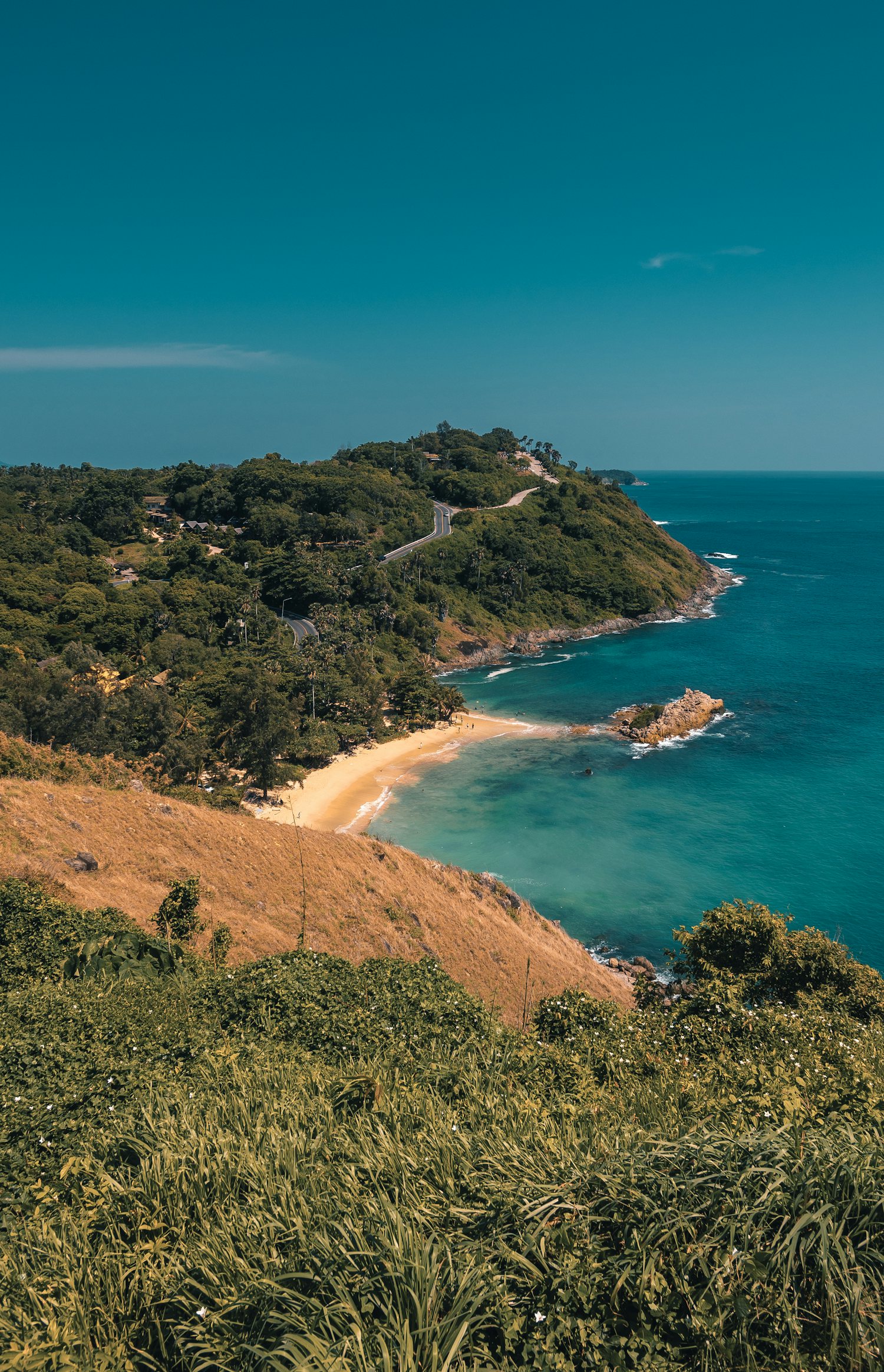 Thailand island lifestyle and coastline