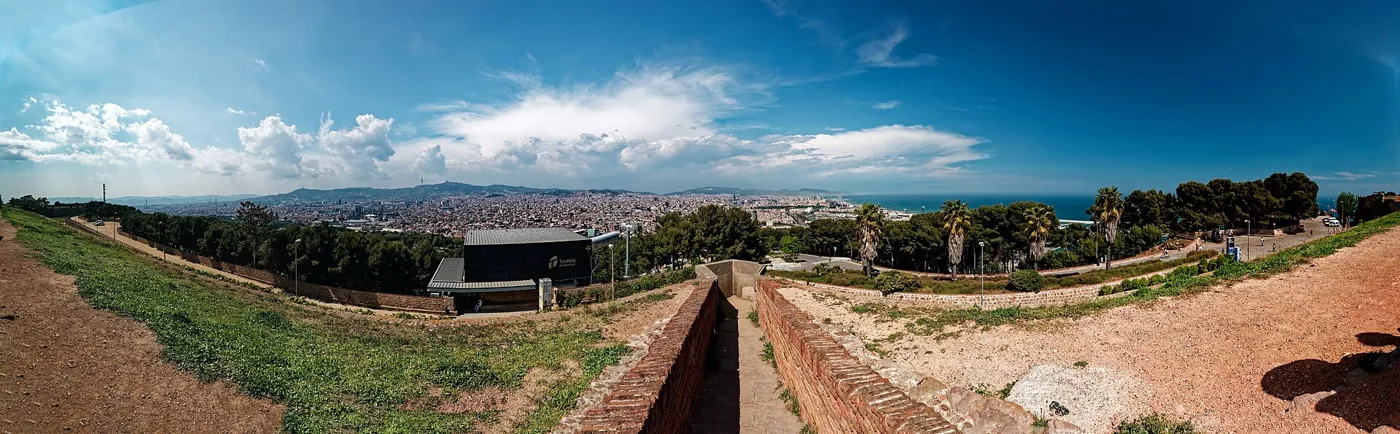 Barcelona panorama from Montjuïc